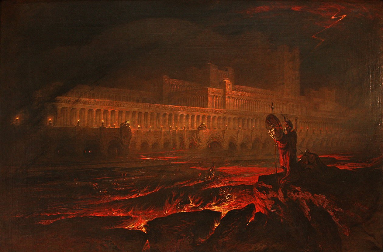 Pandemonium, 1841 autorstwa John Martin