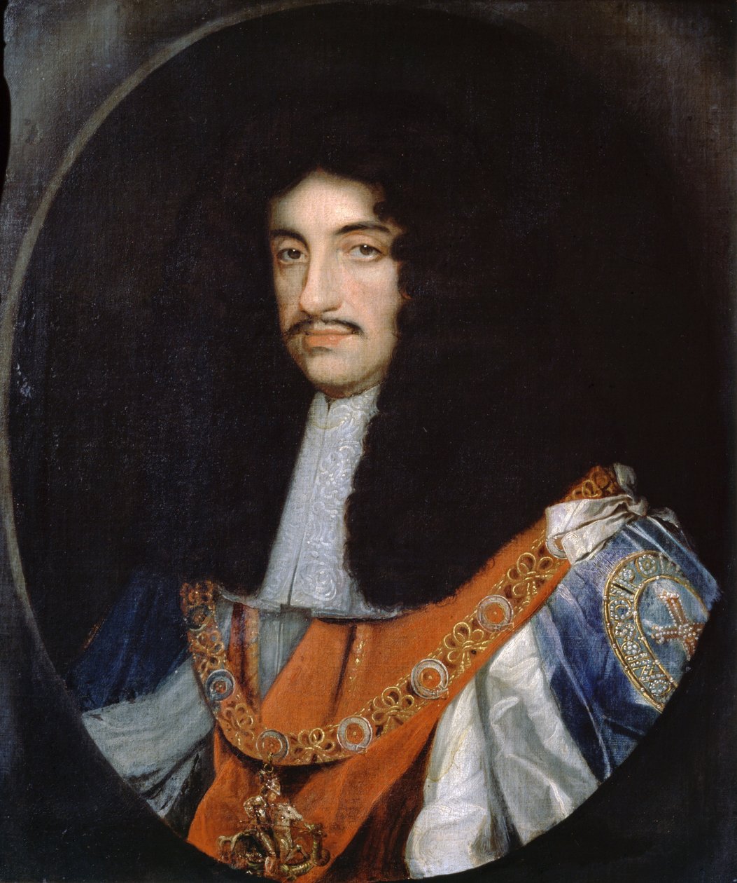 Karol II autorstwa John Michael Wright