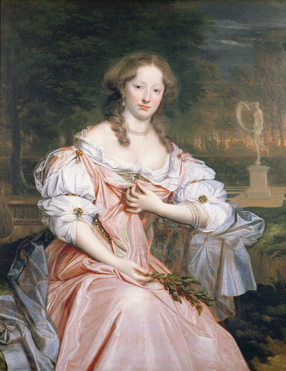 Portret Grace Wilbraham (1656-1744) autorstwa John Michael Wright