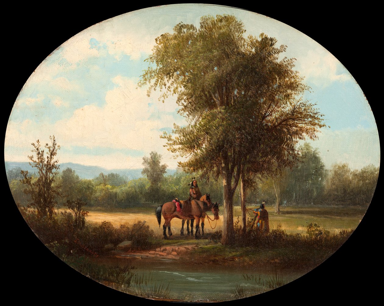 Poranek w Dolinie Rzeki Mlecznej, ok. 1870 r. autorstwa John Mix Stanley