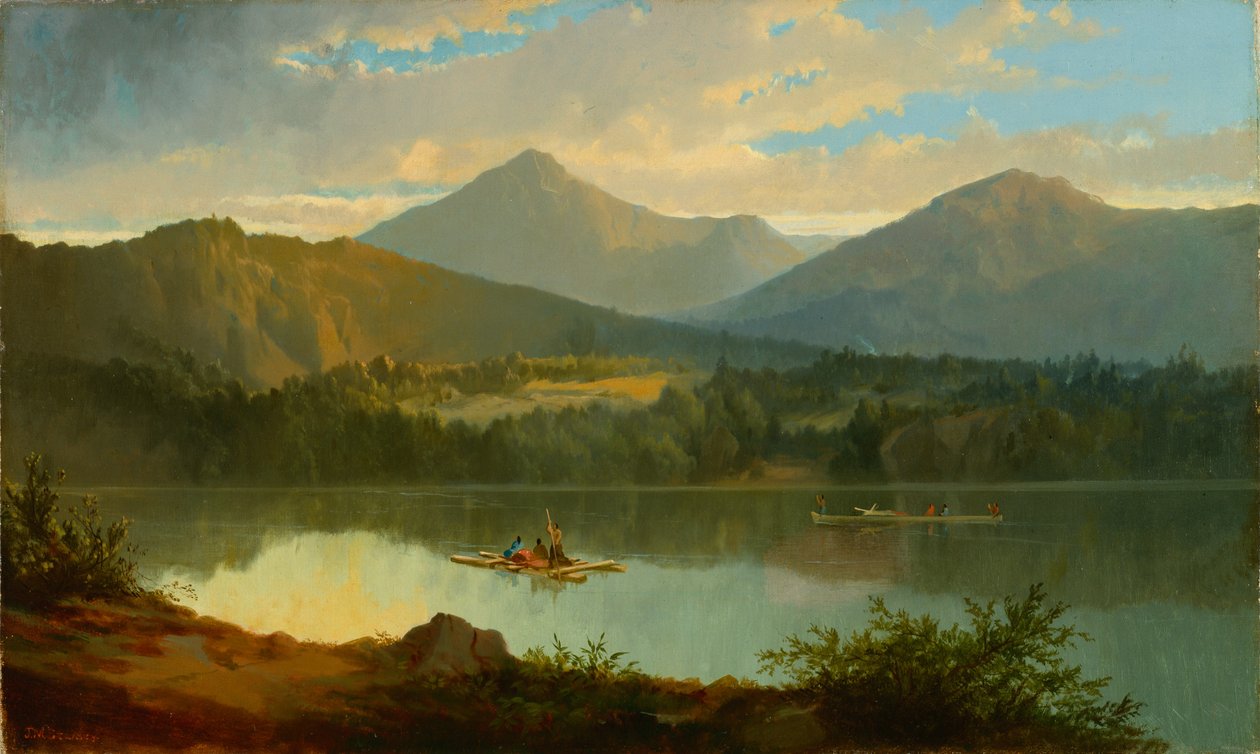 Krajobraz zachodni, 1847-49 autorstwa John Mix Stanley