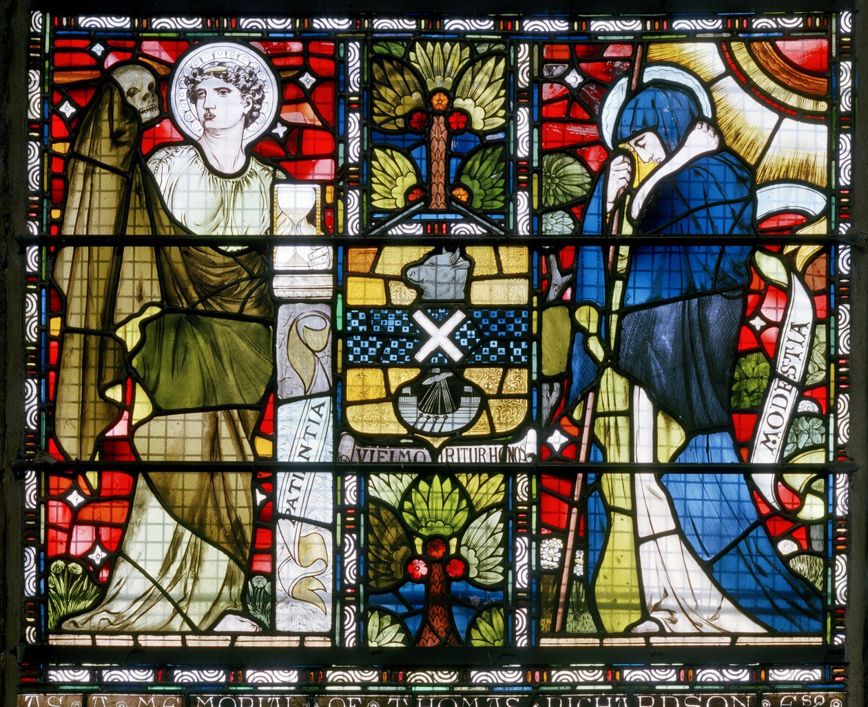 Opactwo Paisley, Cottire & Co, przypisywane Johnowi Moyrowi Smithowi, Patience & Modesty, 1873 autorstwa John Moyr attr.to Smith
