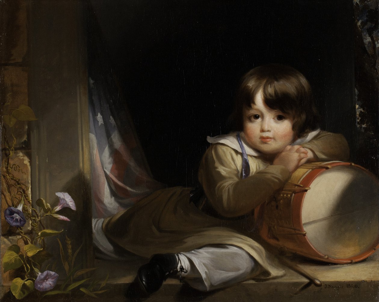 Zmęczony zabawą, 1840 autorstwa John Neagle