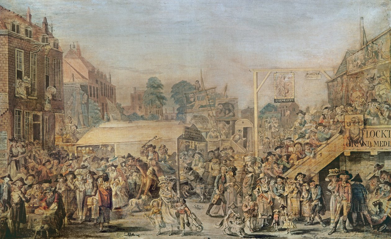 Targi Statutowe w Edmontonie, 1788 r. autorstwa John Nixon