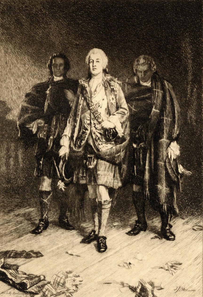 Karol Edward Stuart (1720-88) c.1892 autorstwa John Pettie