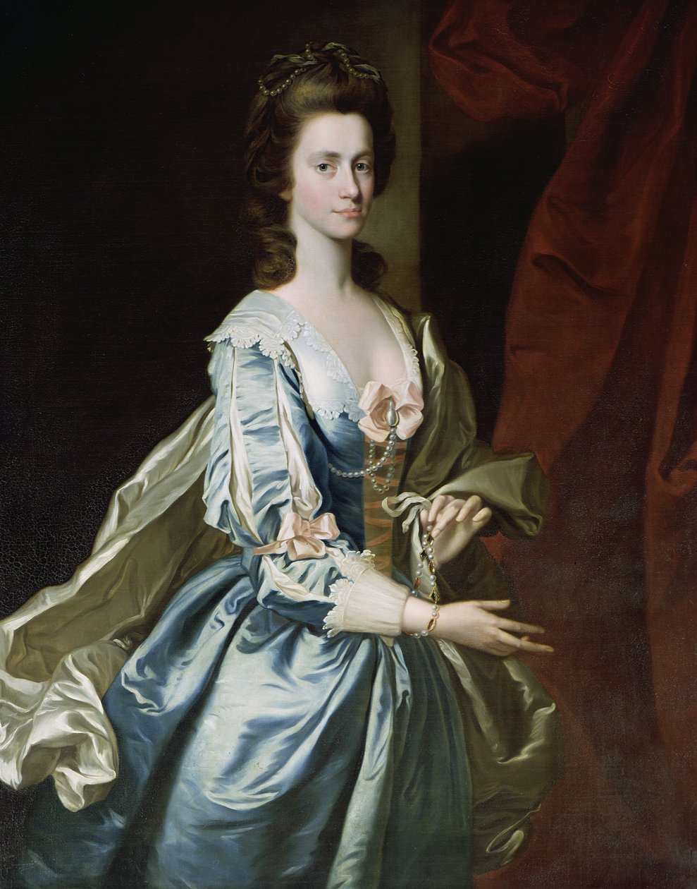 Letitia Townshend, hrabina Exeter (żona 9. hrabiego) autorstwa John Powell