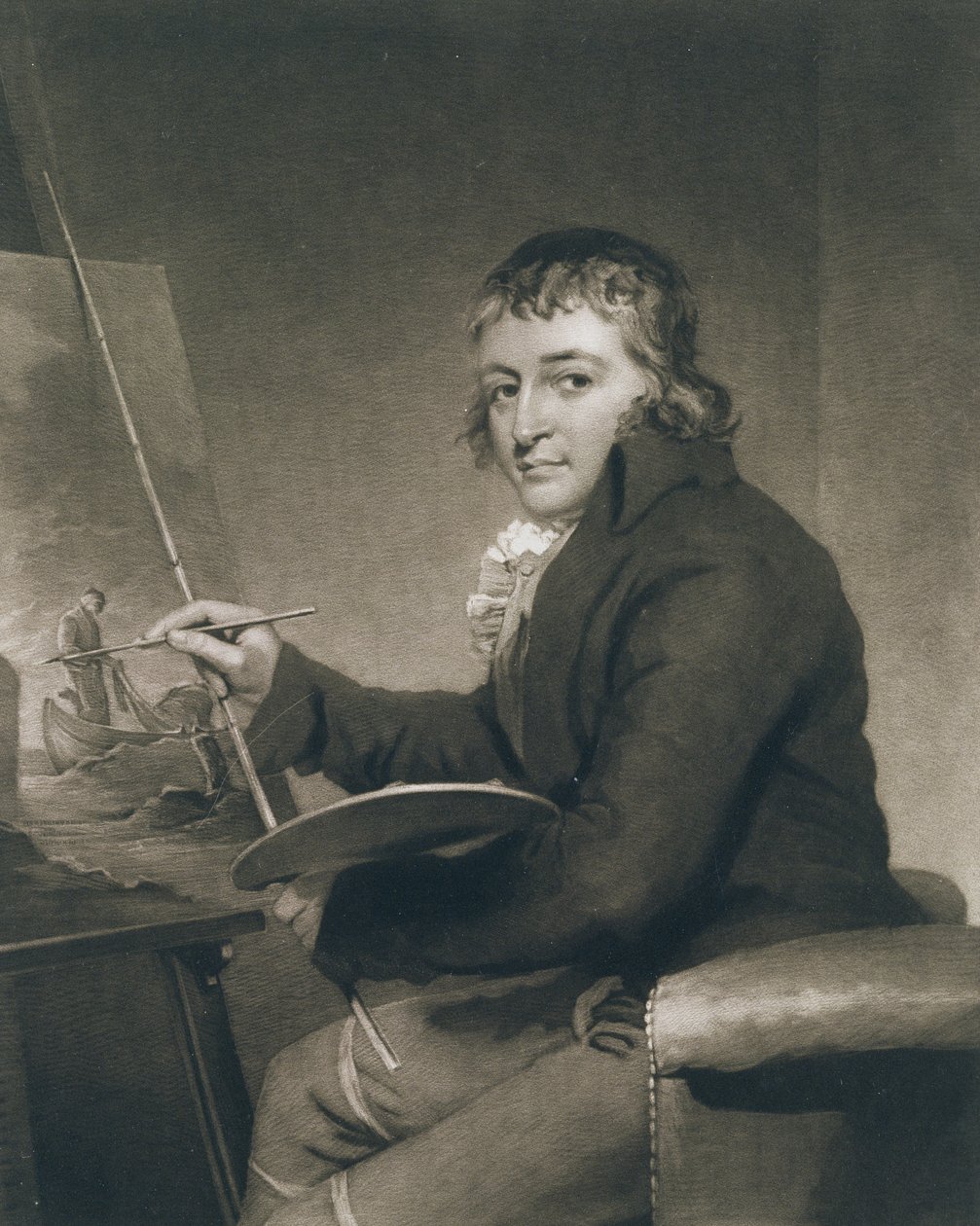 George Morland, 1805 r. autorstwa John Raphael Smith