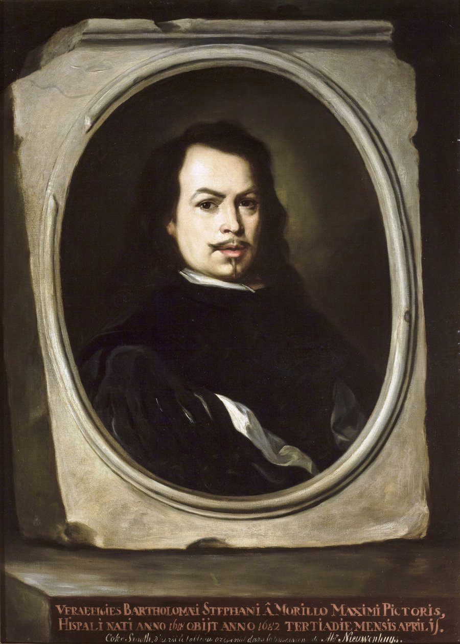 Portret Bartolomé Estebana Murillo autorstwa John Richard Coke Smyth