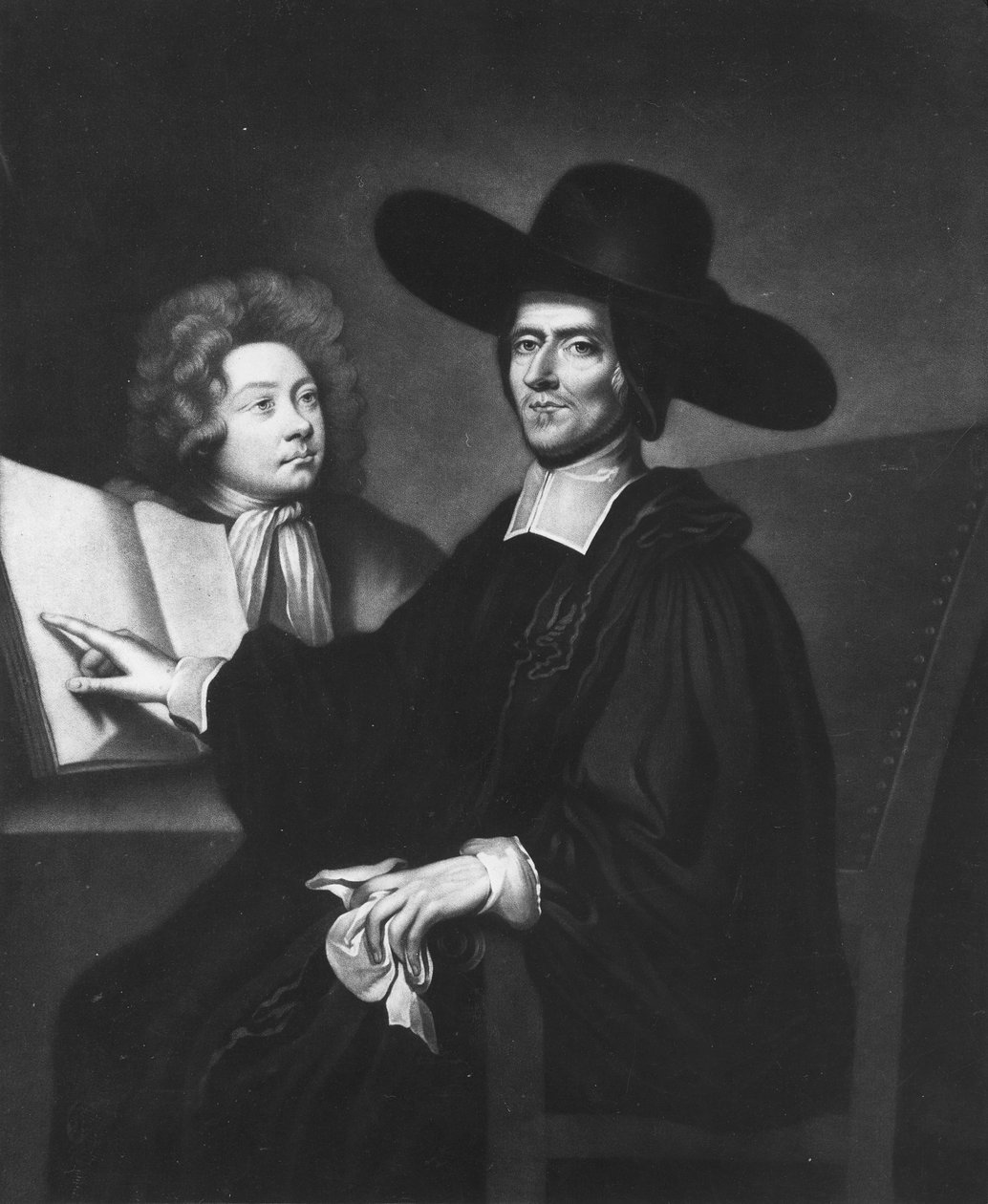 Dr Richard Busby (1606-95) grawerowany przez Jamesa Massona autorstwa John Riley