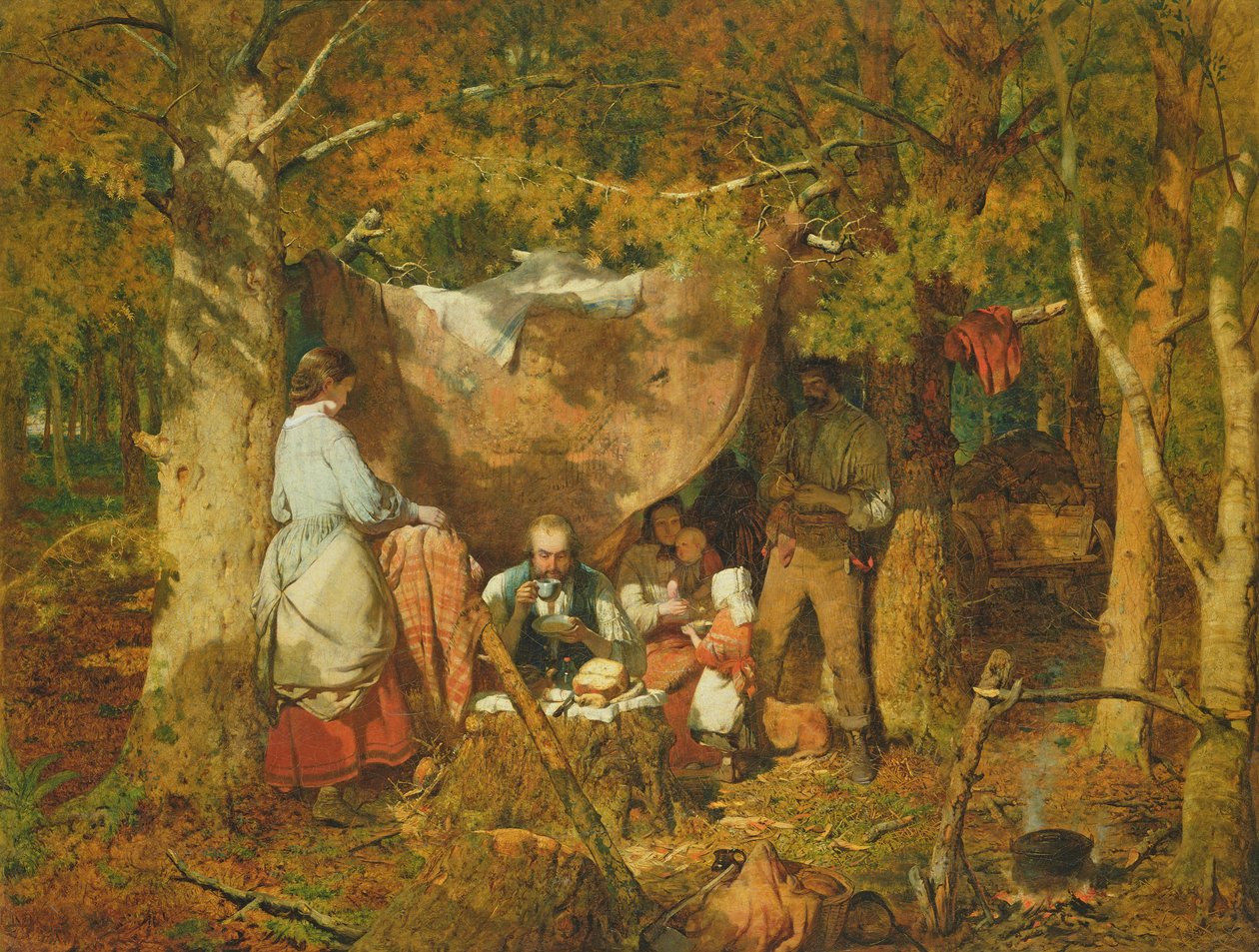 Życie w głębi lasu autorstwa John Ritchie