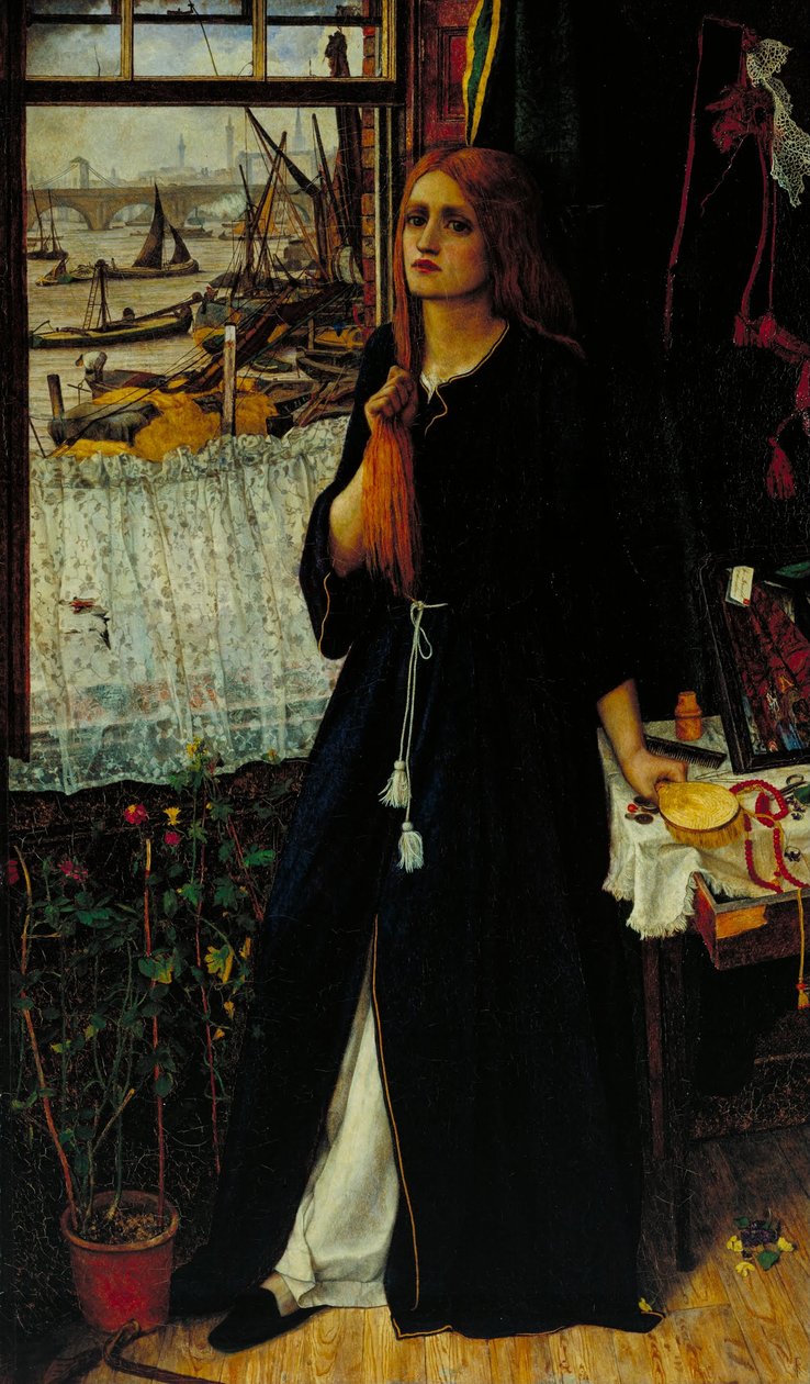 Myśli z przeszłości autorstwa John Roddam Spencer Stanhope