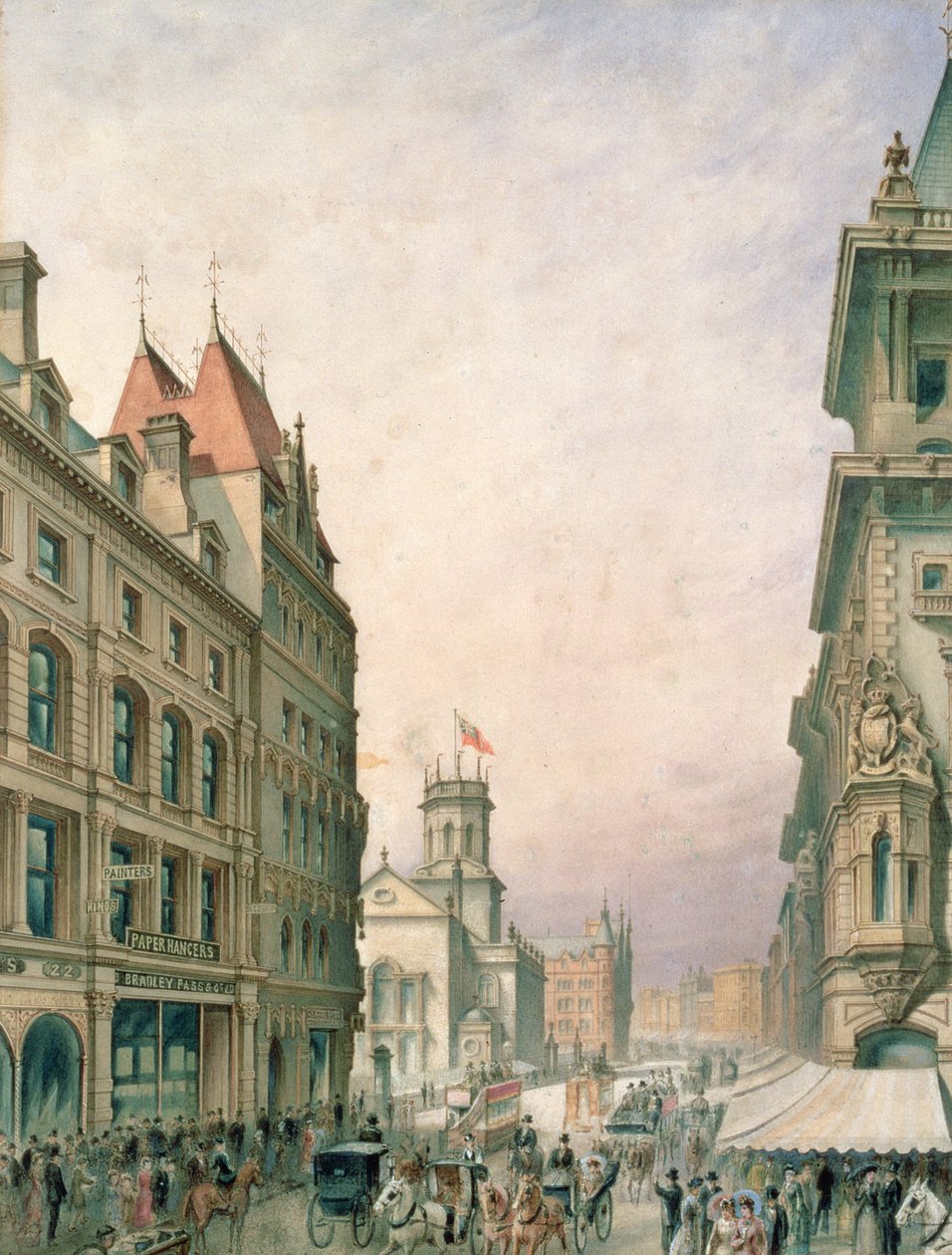 Church Street, Liverpool autorstwa John Ross Murphy