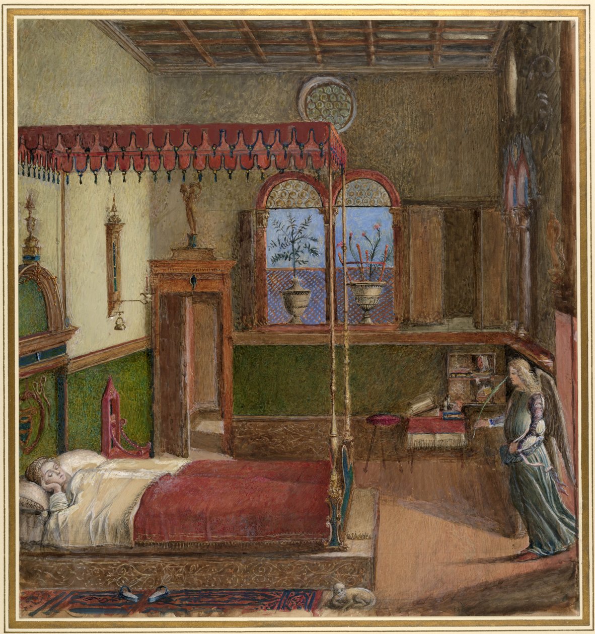 Sen św. Urszuli, XIX w. autorstwa John Ruskin