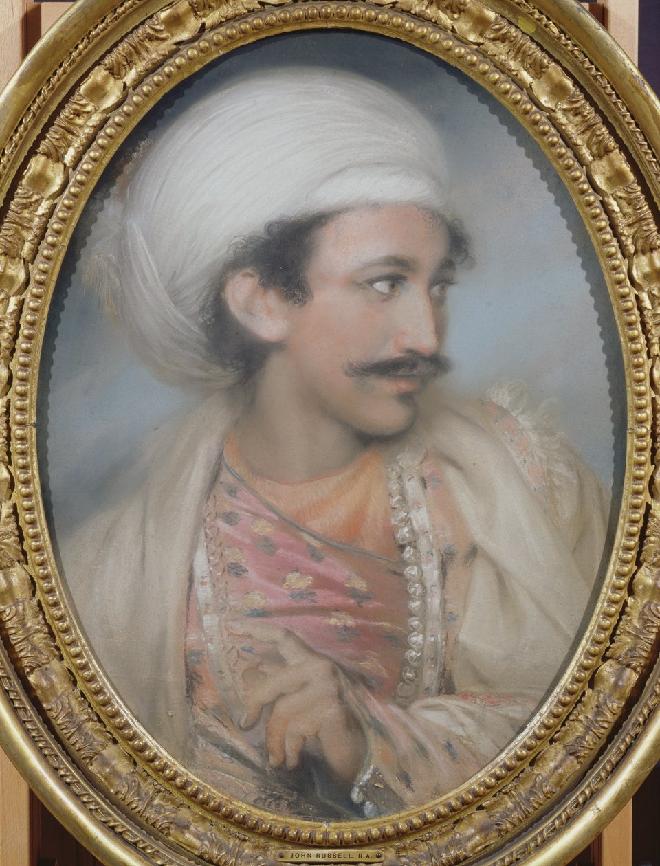 Mohamed Summy (pastelowy) autorstwa John Russell