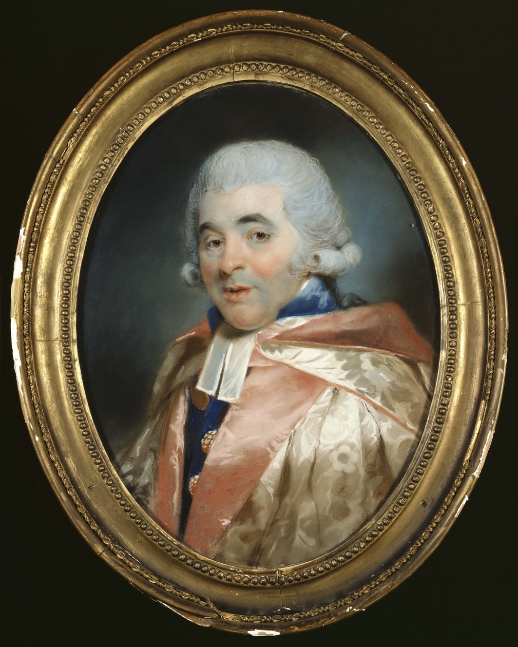 Thomas Sander Dupuis (pastel na papierze położony na płótnie, oprawiony) autorstwa John Russell