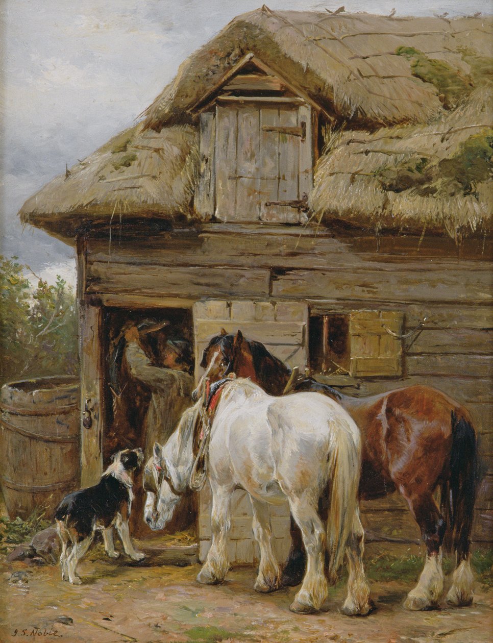 Po pracy, autorstwa John Sargent Noble