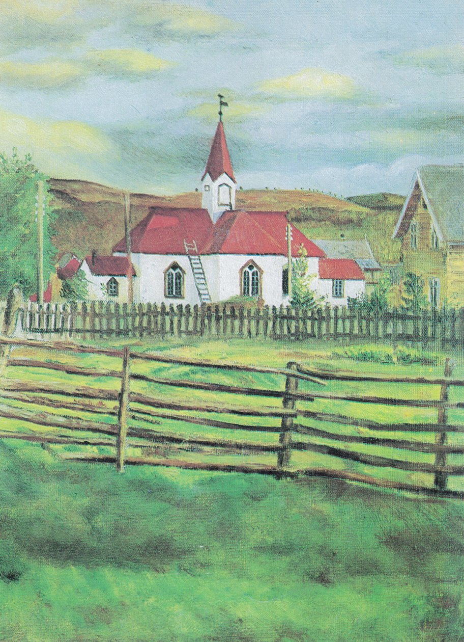 Karasjok kirke autorstwa John Savio