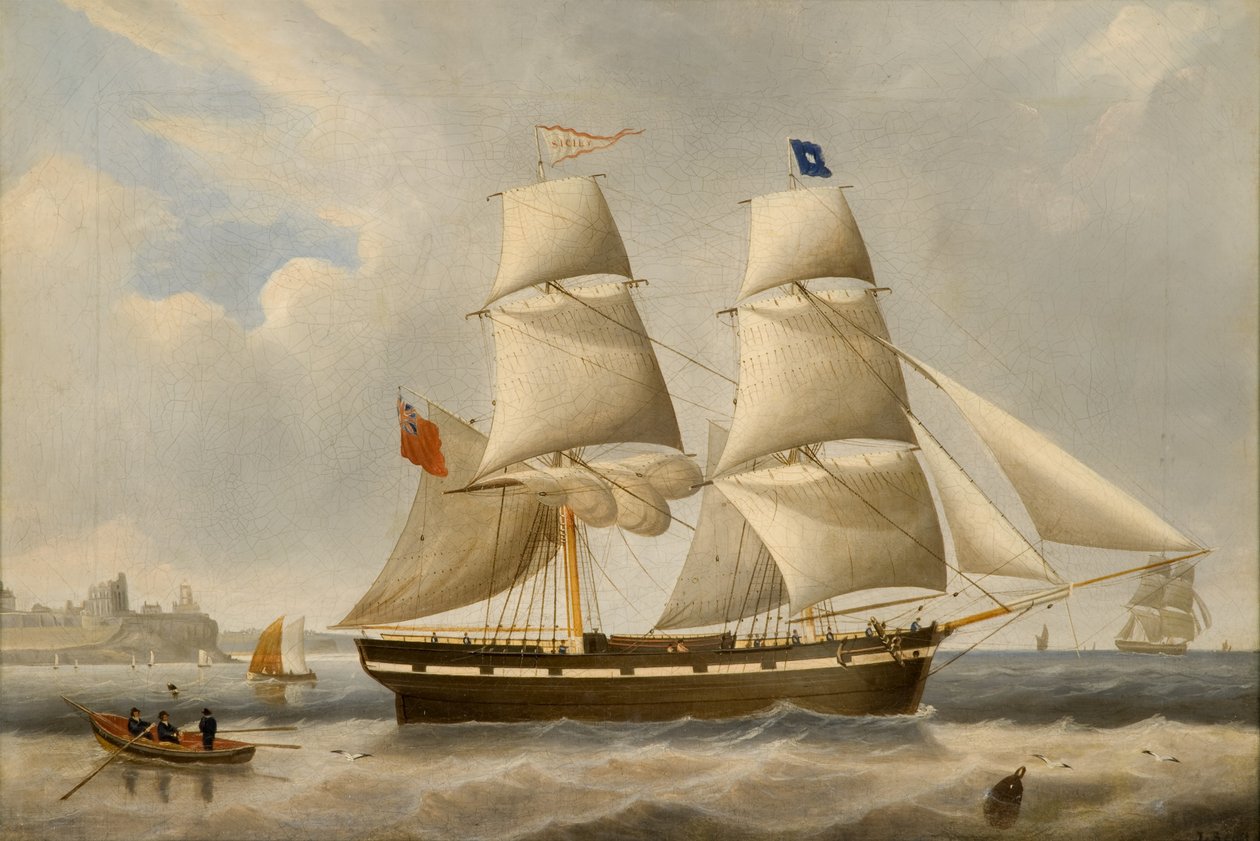 Bryg collier Sycylia autorstwa John Scott