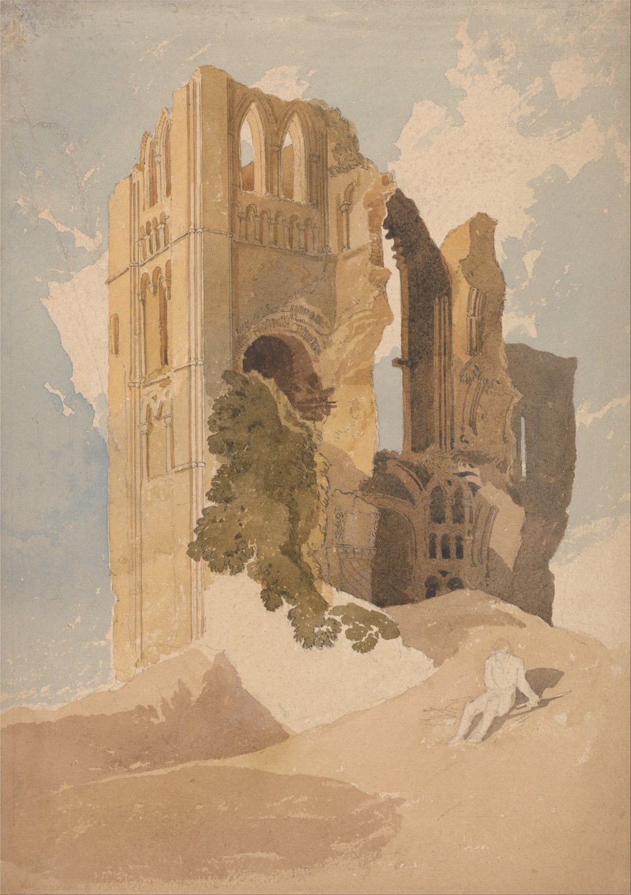 Klasztor Castle Acre, Norfolk autorstwa John Sell Cotman