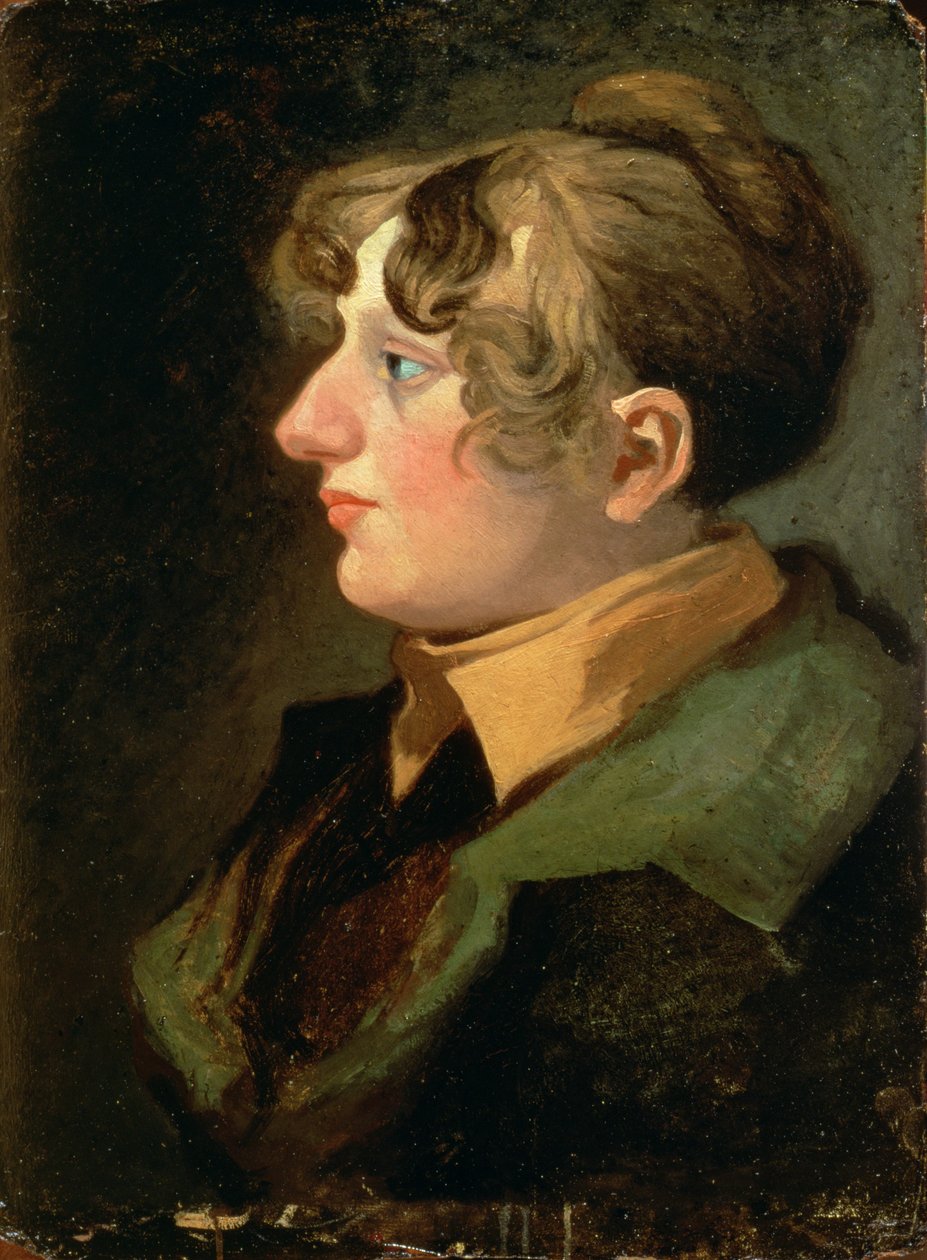 Portret pani John Sell Cotman (olej na tartaku) autorstwa John Sell Cotman