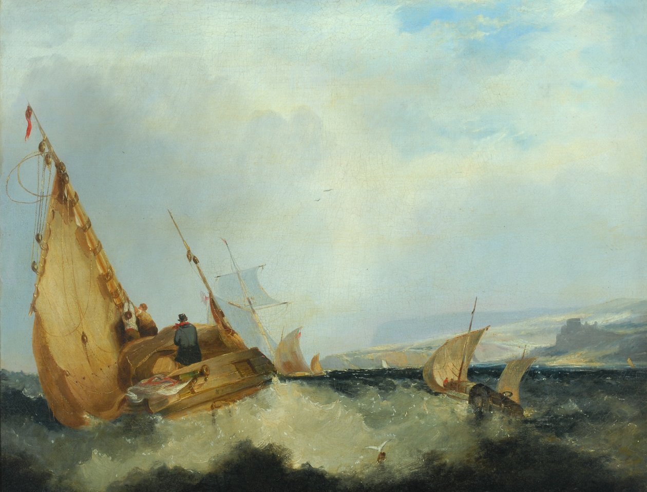 Wysyłka z wyspy Wight autorstwa John Sell Cotman