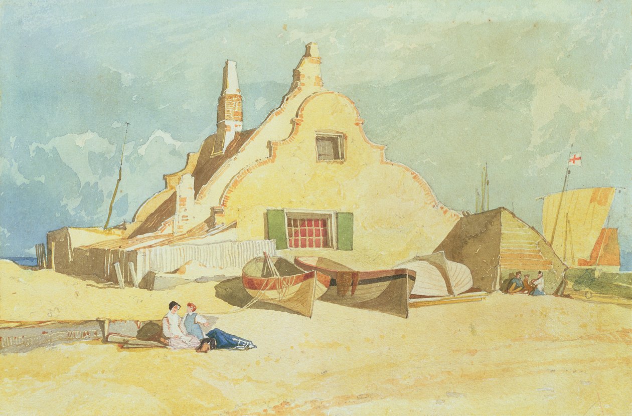Plaża Yarmouth autorstwa John Sell Cotman