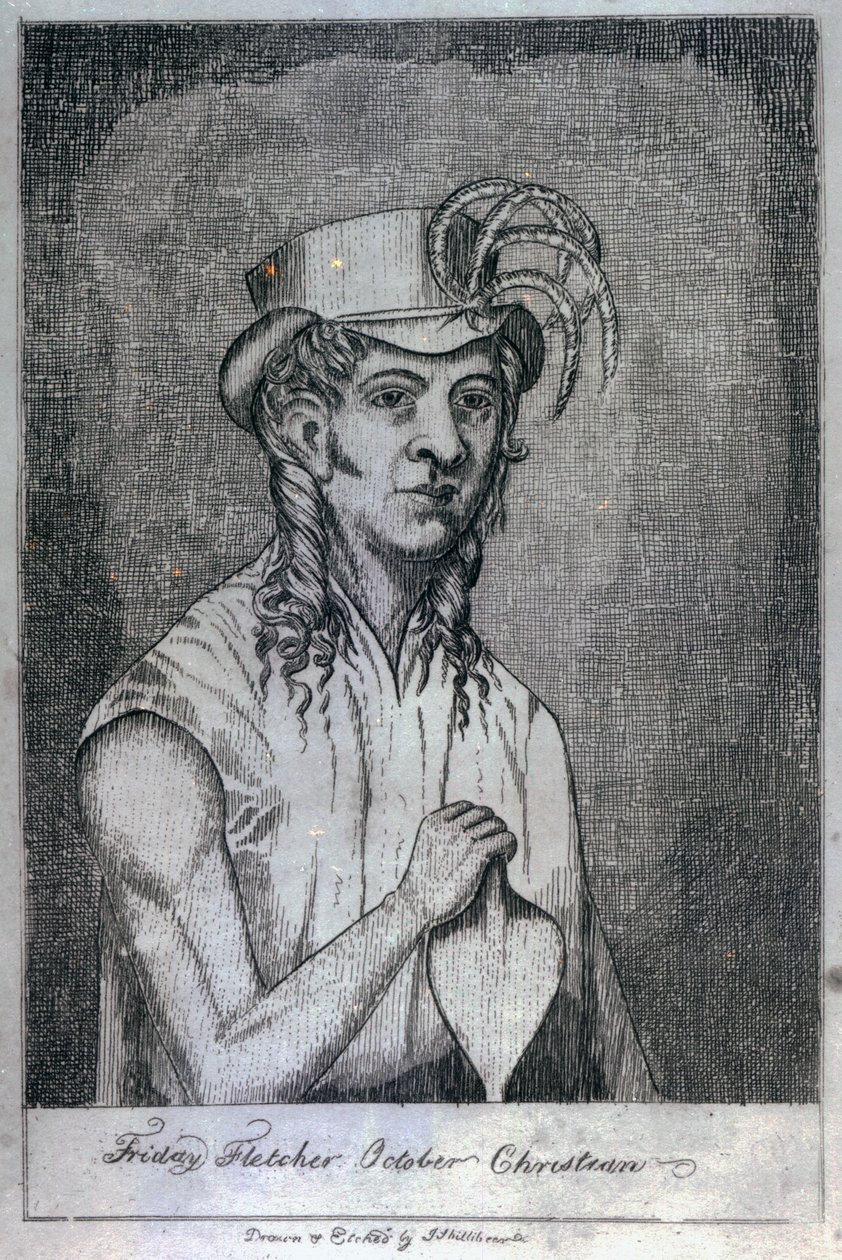Piątek Fletcher październik Christian, syn Fletchera Christiana, 1814 autorstwa John Shillibeer