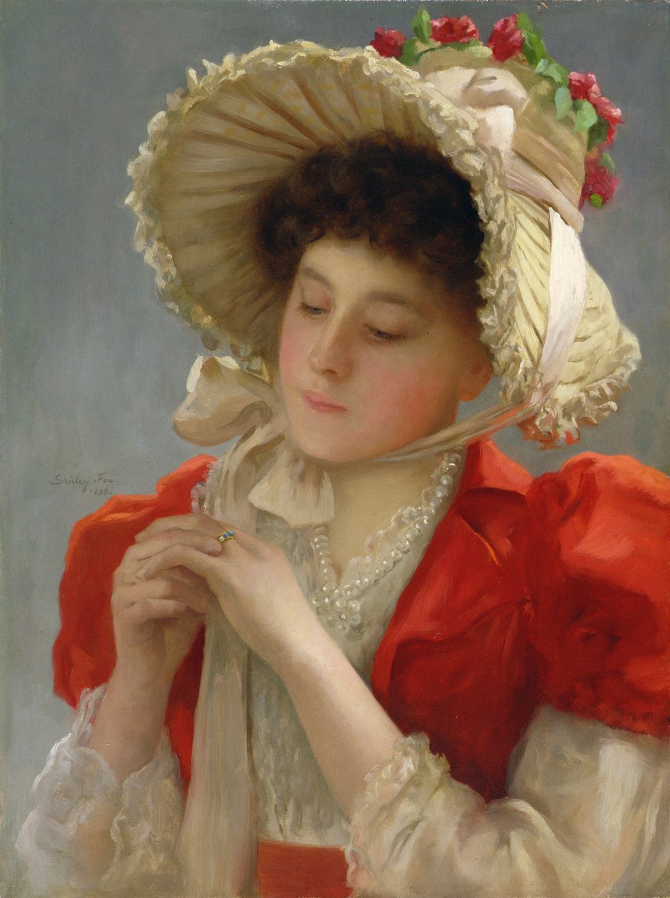 Pierścionek zaręczynowy, 1898 autorstwa John Shirley Fox