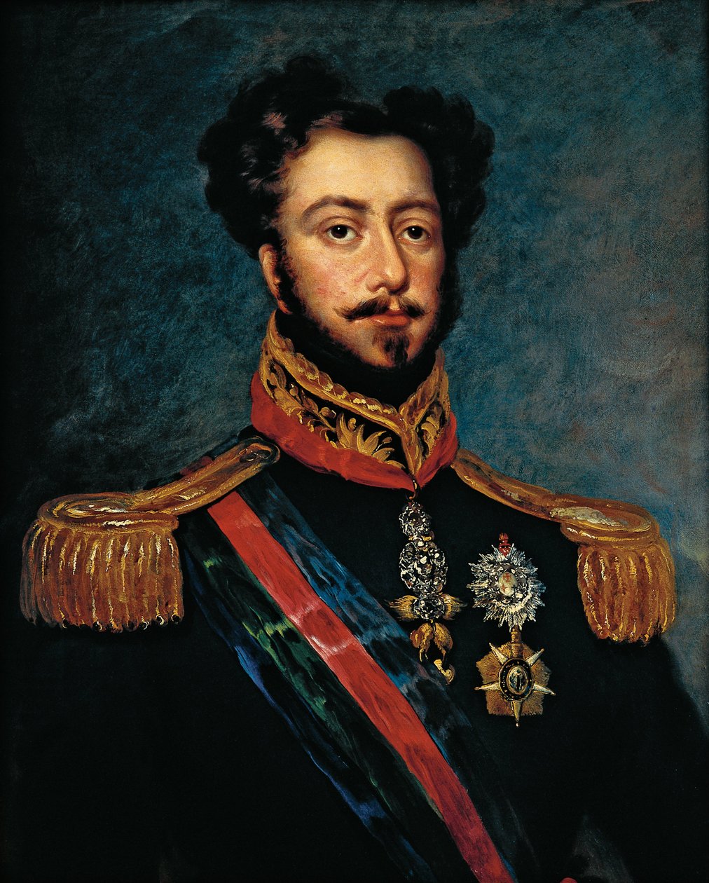 Portret Dom Pedro, księcia Bragança autorstwa John Simpson