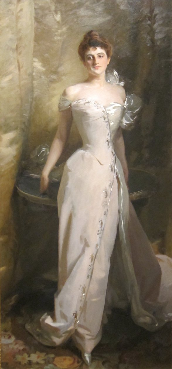  Portret Lisy Colt Curtis Pani Ralph Curtis Lisa de Wolfe Coltn autorstwa John Singer Sargent