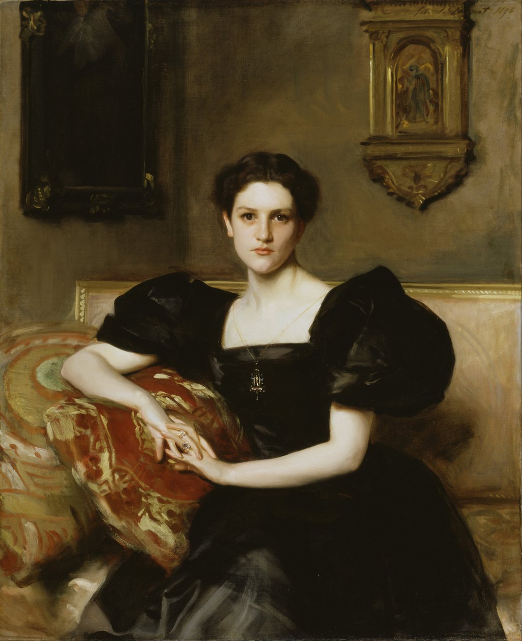 Elizabeth Winthrop Chanler (pani John Jay Chapman) autorstwa John Singer Sargent