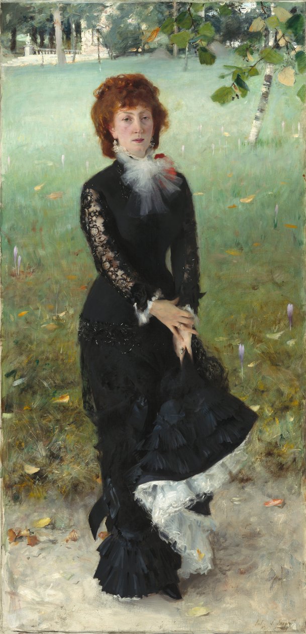Marie Buloz Pailleron, 1879 autorstwa John Singer Sargent