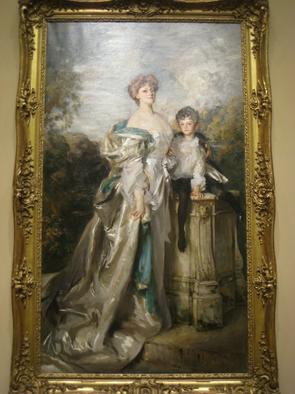 Portret Lady Warwick i jej syna autorstwa John Singer Sargent