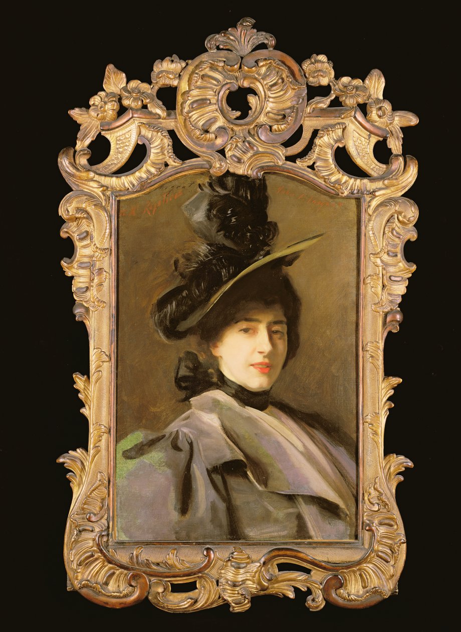 Portret madame Flory Reyntiens, ok. 1895 r. autorstwa John Singer Sargent