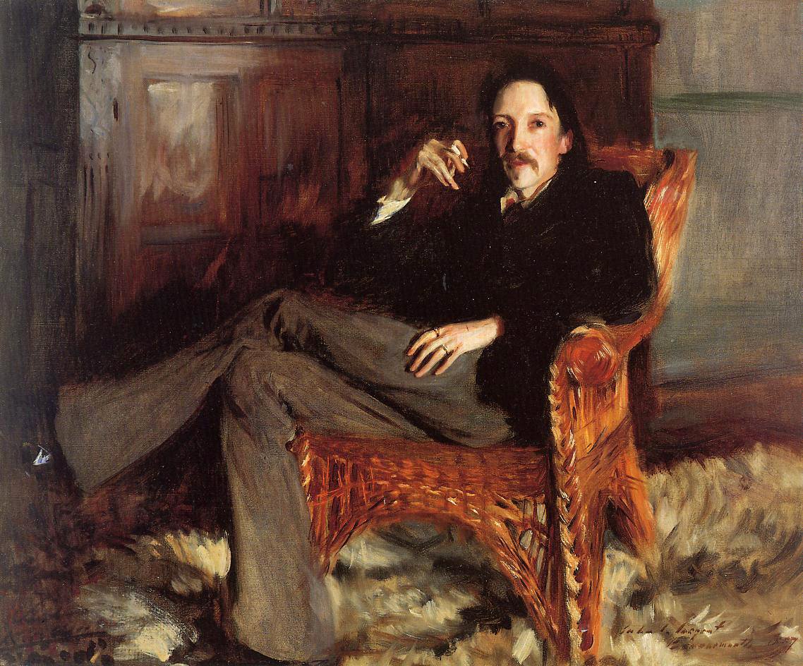 Portret Roberta Louisa Stevensona autorstwa John Singer Sargent
