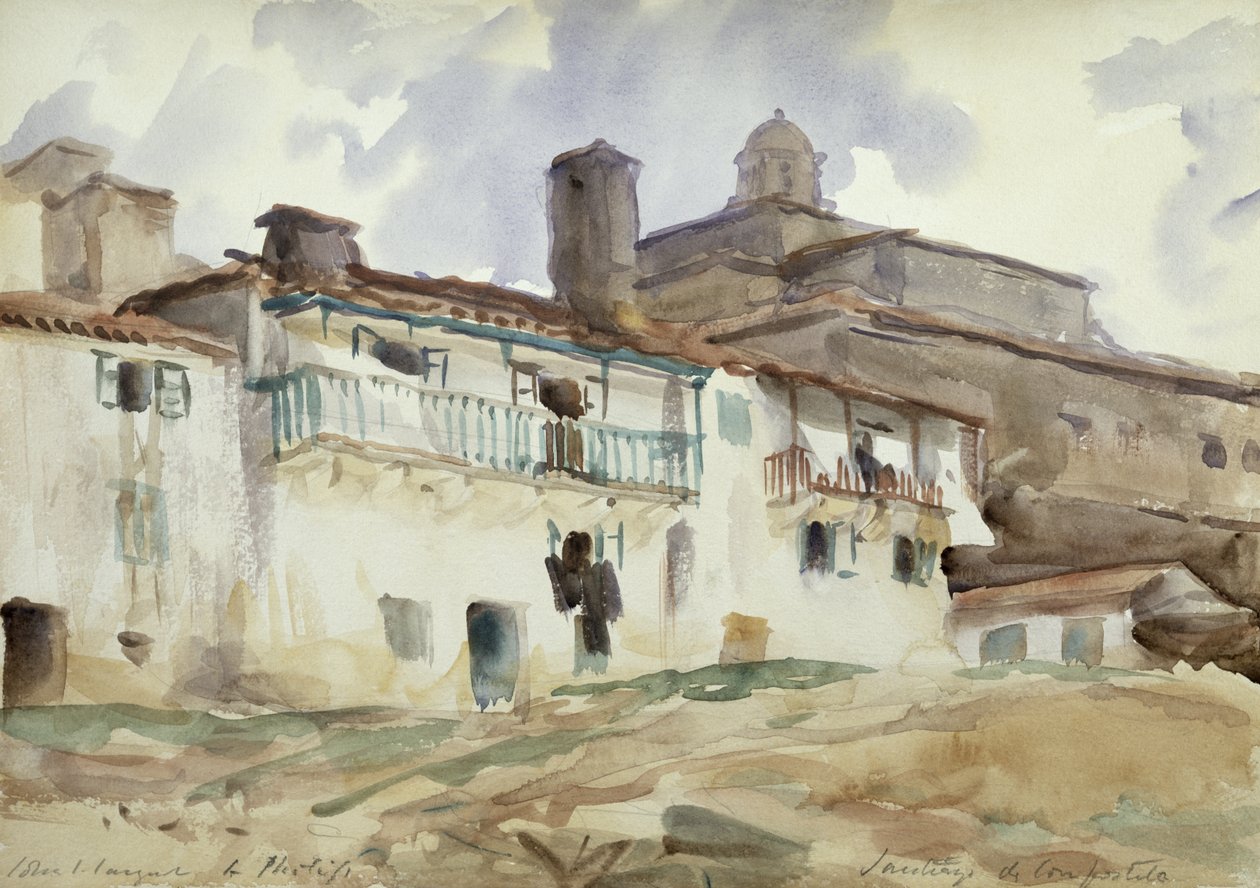 Santiago de Compostela autorstwa John Singer Sargent