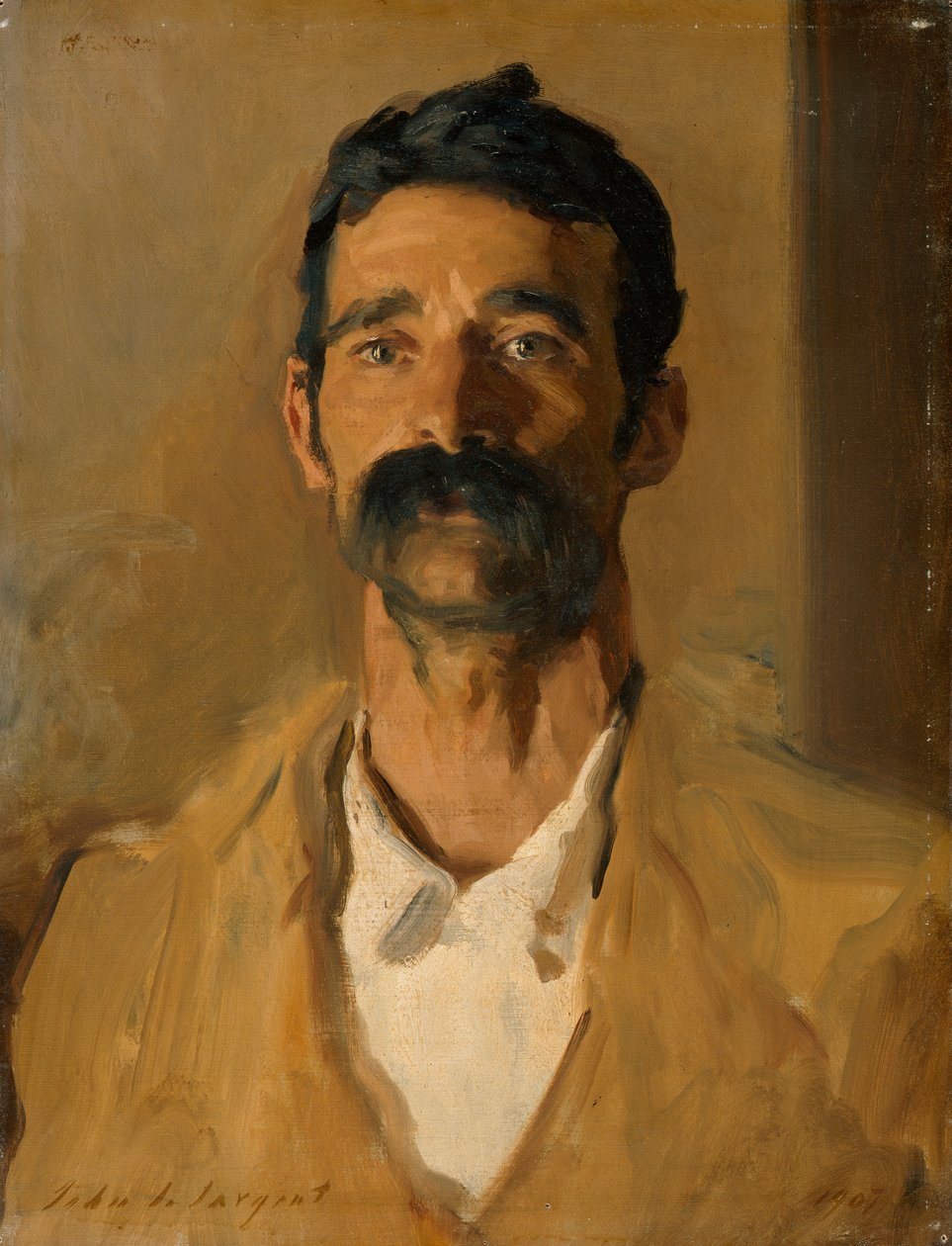 Studium sycylijskiego chłopa, 1907 autorstwa John Singer Sargent