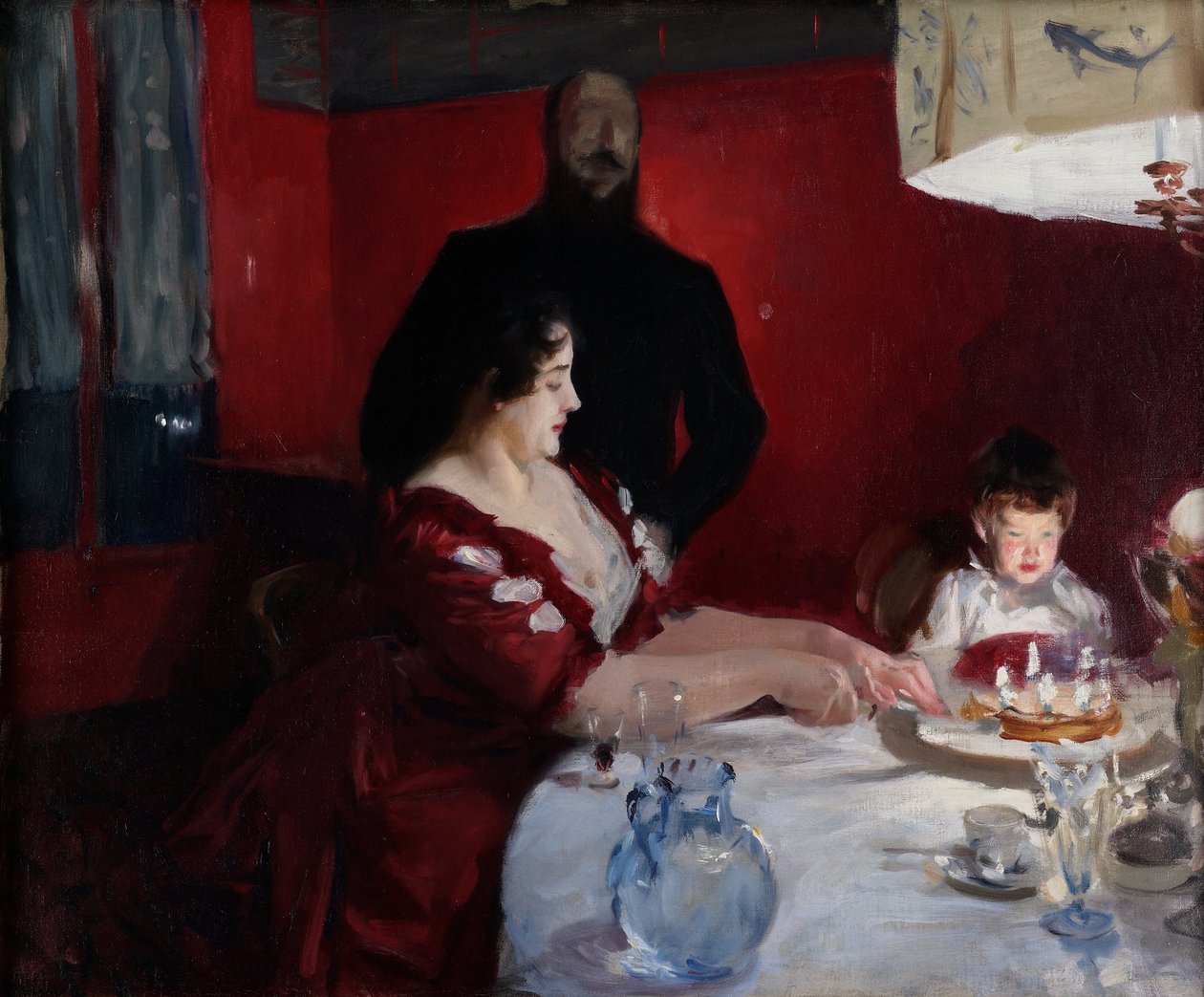 Przyjęcie urodzinowe autorstwa John Singer Sargent