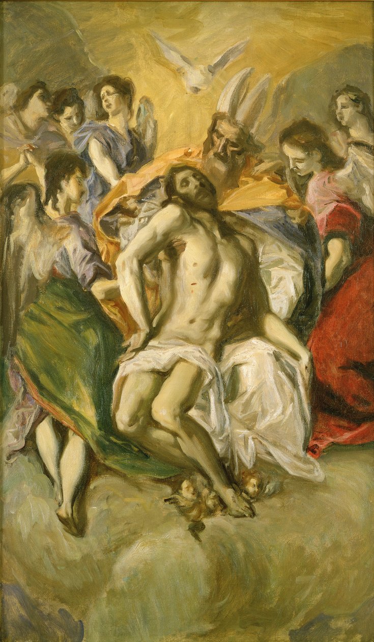 Zejście z krzyża według El Greco autorstwa John Singer Sargent