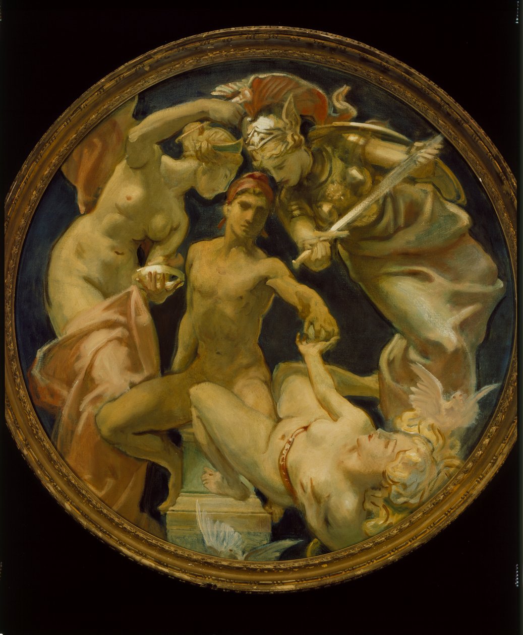 Wyrok Paryża, 1920-22 autorstwa John Singer Sargent