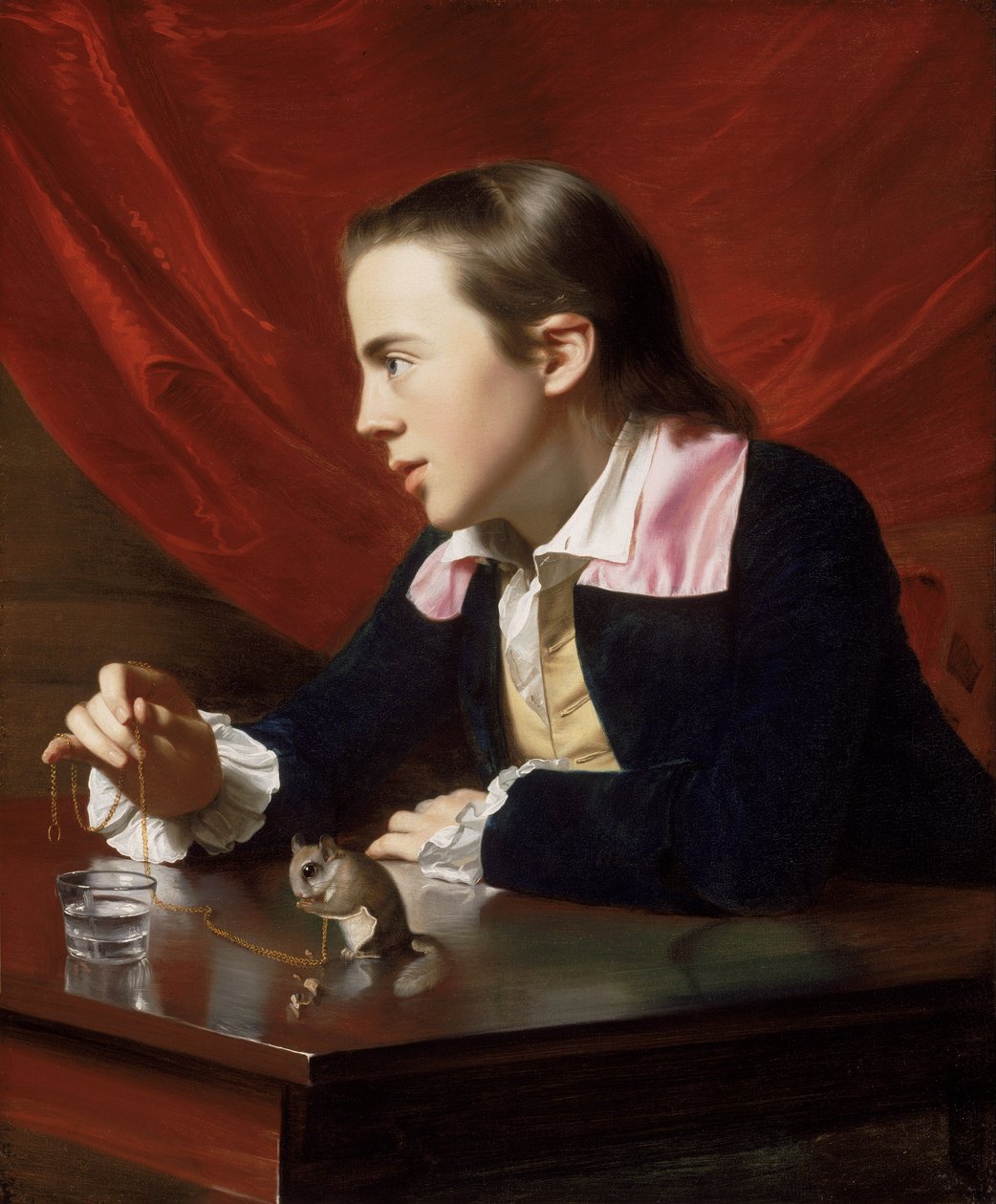 Chłopiec z latającą wiewiórką (Henry Pelham) autorstwa John Singleton Copley