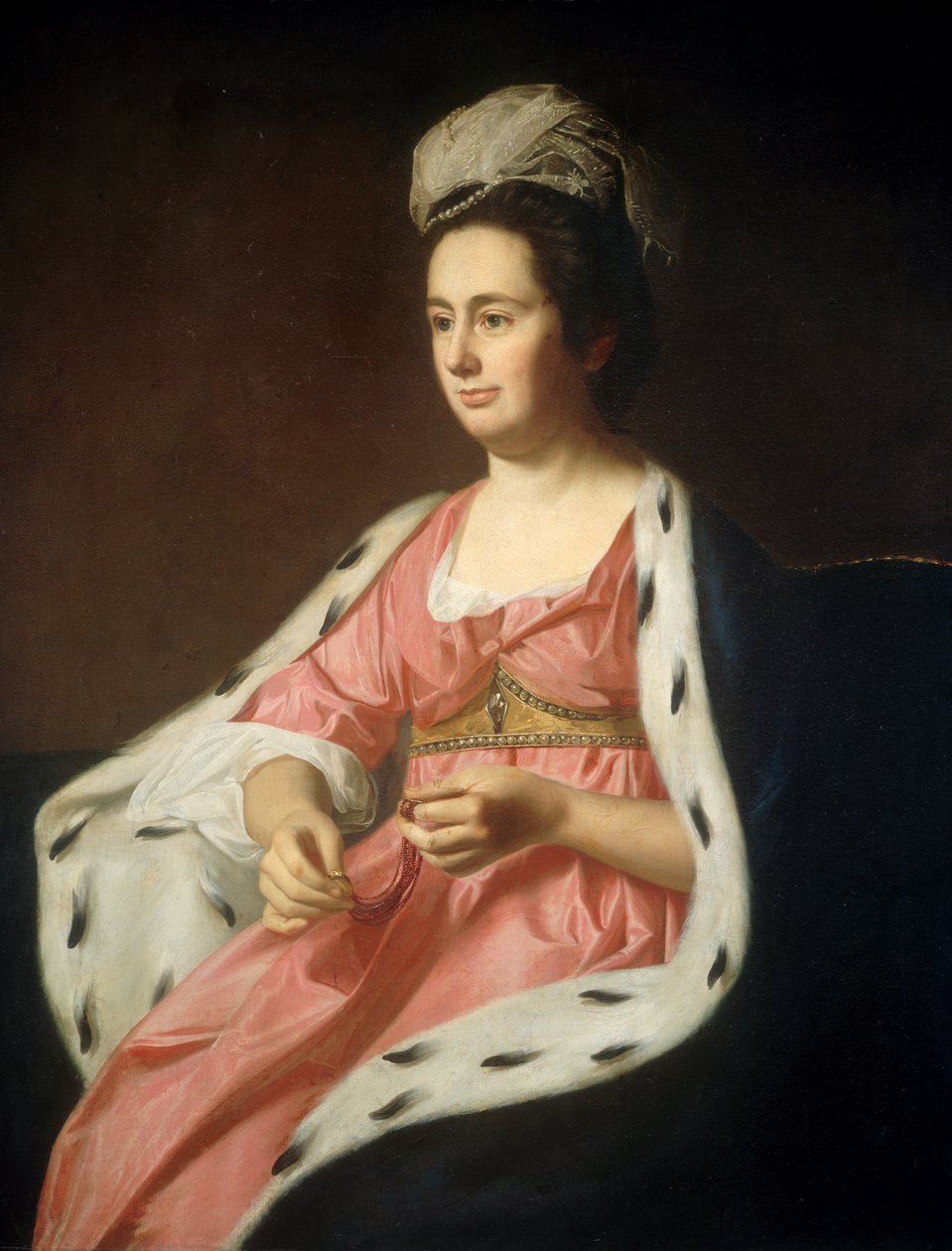 Abigail Smith Babcock (Pani Adam Babcock) autorstwa John Singleton Copley