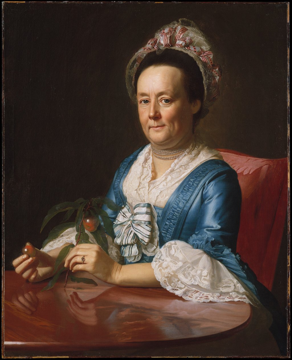 Portret pani John Winthrop autorstwa John Singleton Copley