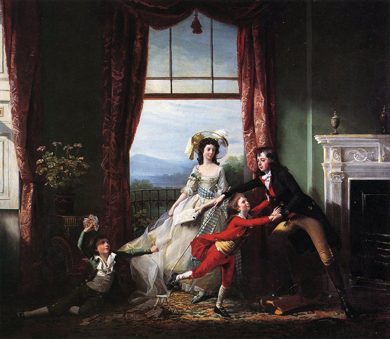 Rodzina Stillwellów, 1786 autorstwa John Singleton Copley