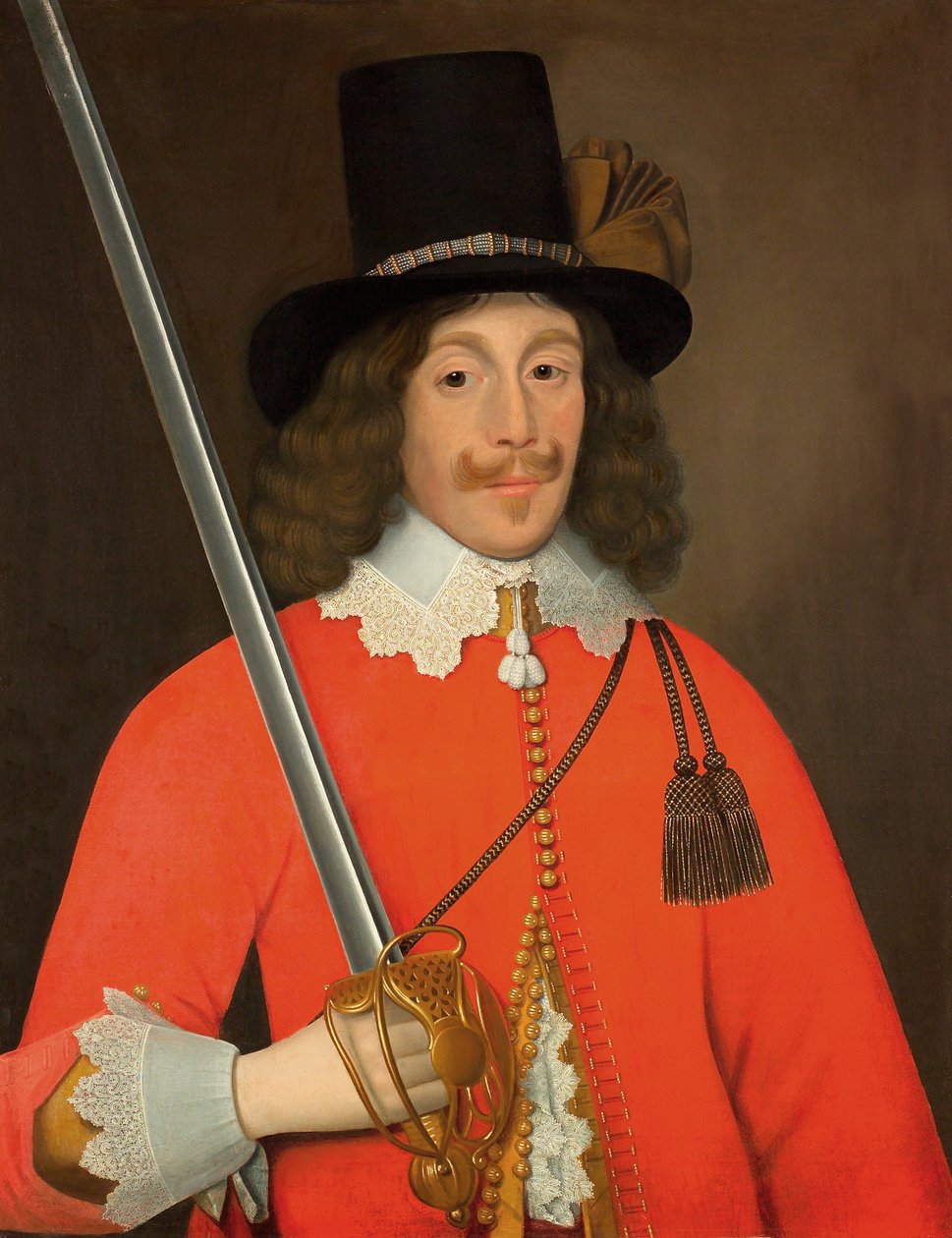 Pułkownik John Hutchinson, ok.1643 autorstwa John Souch