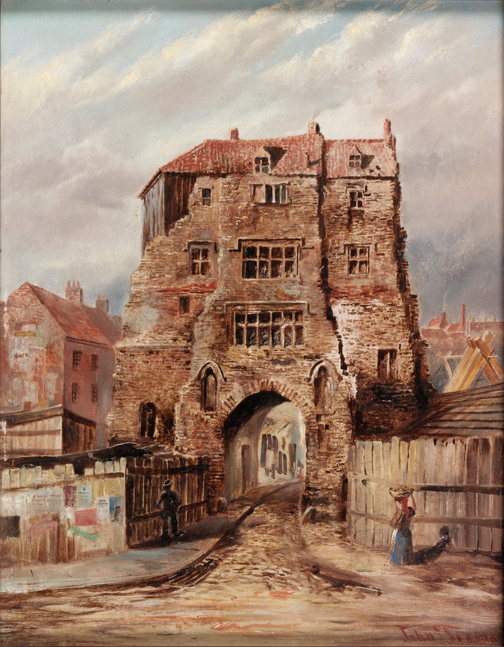 Czarna Brama autorstwa John Teasdale