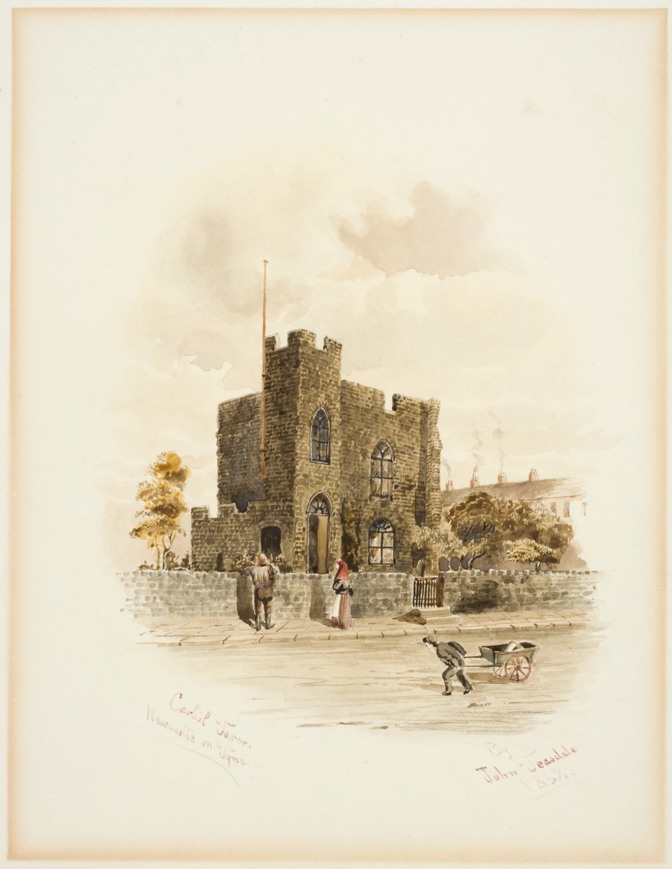 Carliol Tower, Newcastle upon Tyne (kolor nadwozia) autorstwa John Teasdale
