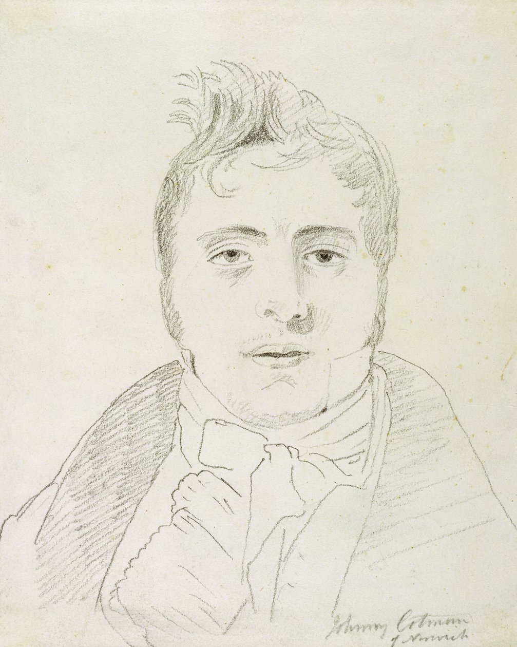 John Sell Cotman (1782-1842), 1810 (grafit na papierze) autorstwa John Varley