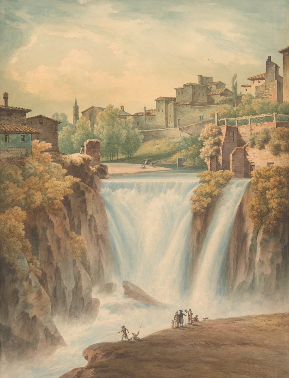 Wodospady Tivoli autorstwa John Warwick Smith