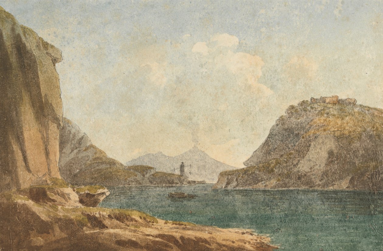 Widok na Wezuwiusza autorstwa John Warwick Smith